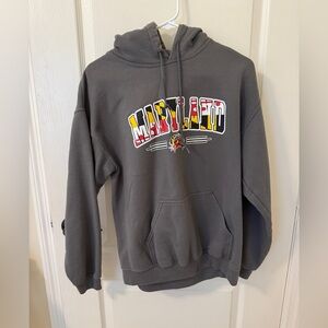 Gray Maryland Hoodie